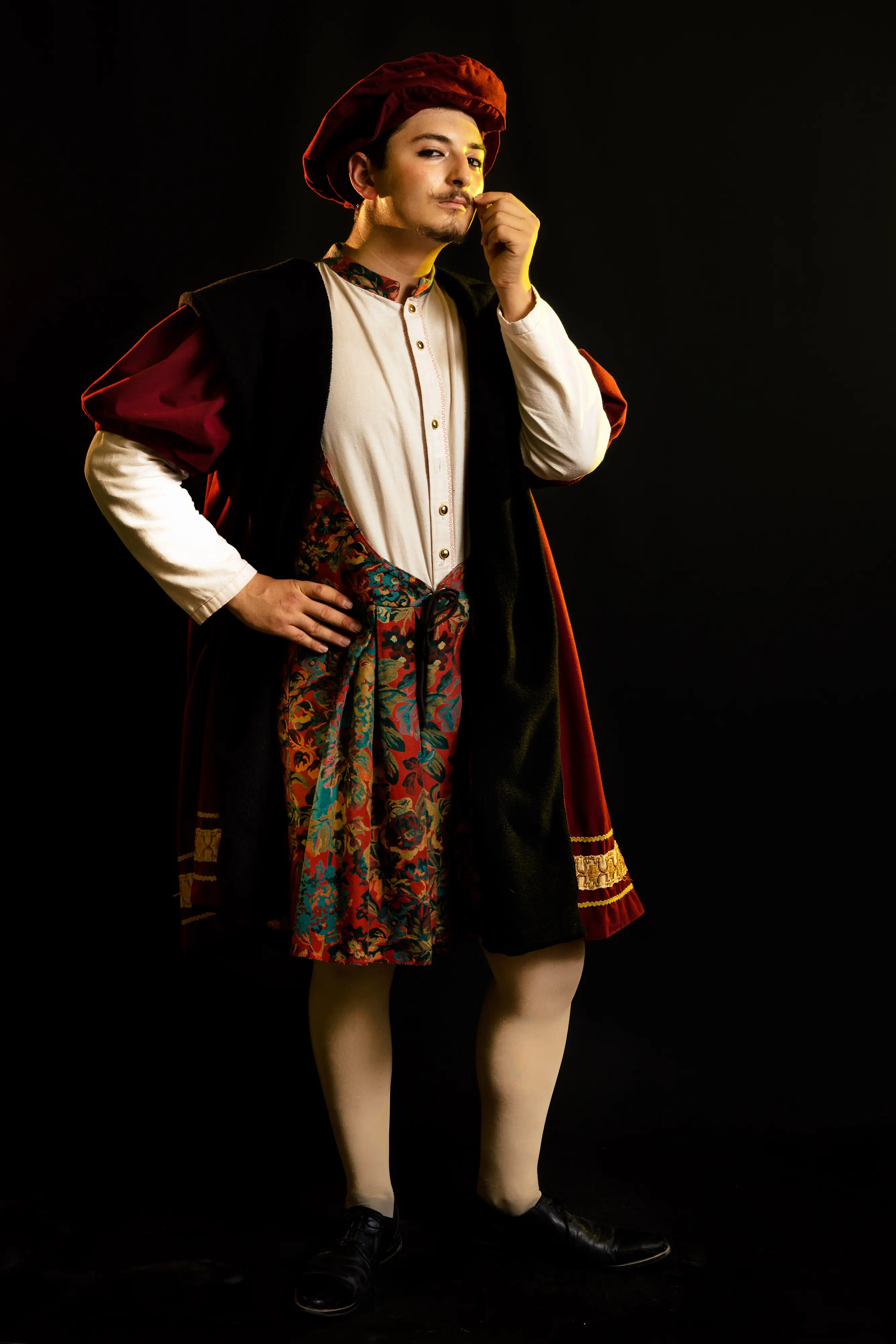 Amaury à la compagnie des Hallebardiers