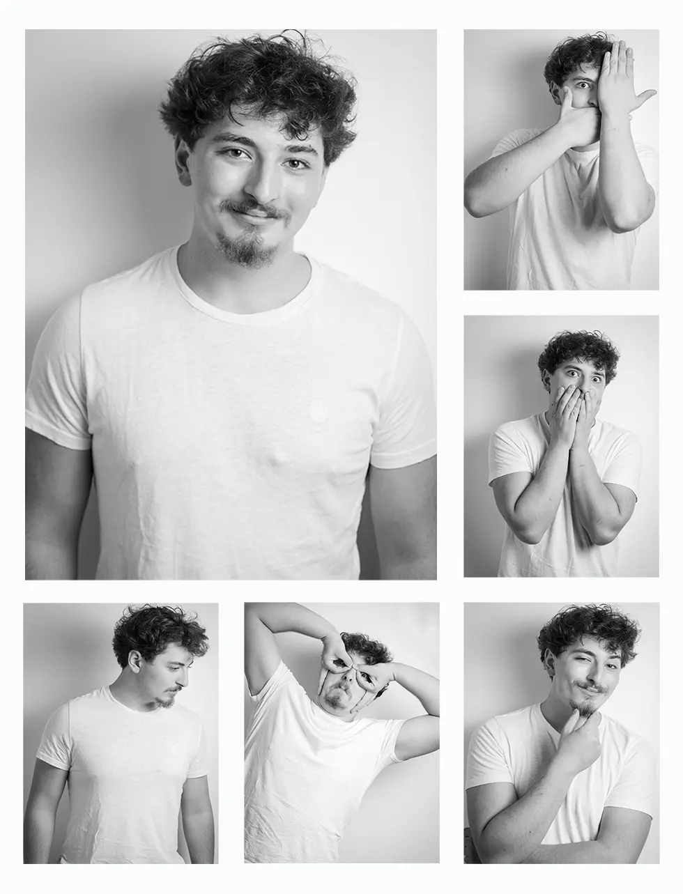 Grille de photo d'Amaury